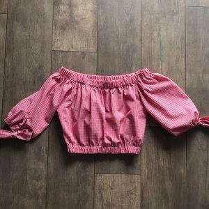 Zara Off-Shoulder Blouse